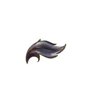 Jonette Feather Pin Vintage